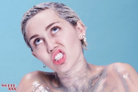 Голая Miley Cyrus на обложке журнала