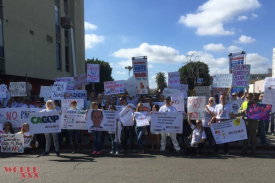 Протест против угнетения работников оказывающих секс-услуги