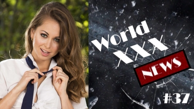 Новости мира порно #37 - Распакованная попка Riley Reid