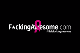 FuckingAwesome.com напоминают о раке молочной железы